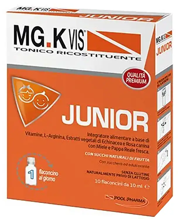 MGK VIS TONICO RICOSTITUENTE JUNIOR 10 FLACONCINI DA 10 ML