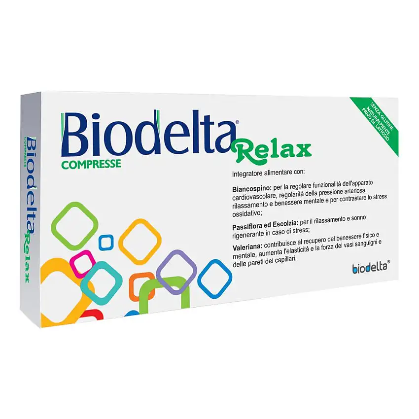 BIODELTA RELAX 30 COMPRESSE