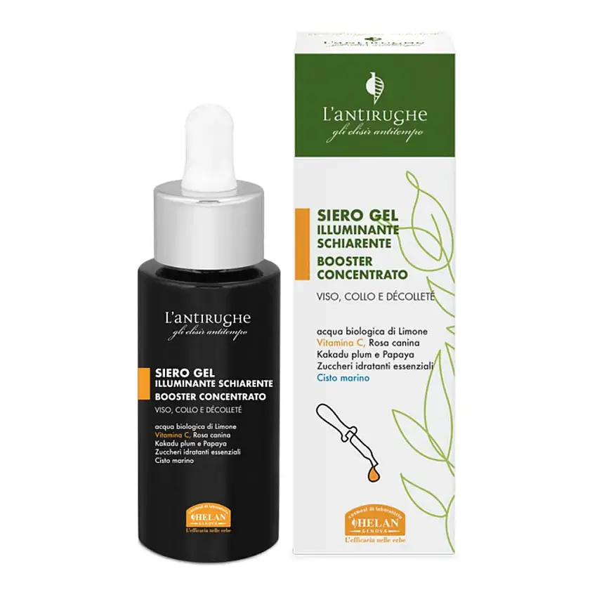 ELISIR ANTITEMPO L'ANTIRUGHE SIERO GEL ILLUMINANTE SCHIARENTE BOOSTER CONCENTRATO 30 ML