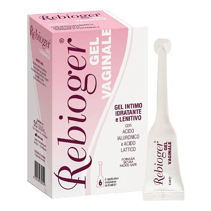REBIOGER GEL VAGINALE 6 APPLICATORI MONODOSE DA 5 ML
