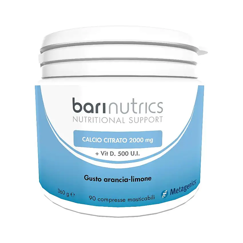BARINUTRICS CALCIO CITRATO ARANCIA LIMONE ITA 90 COMPRESSE
