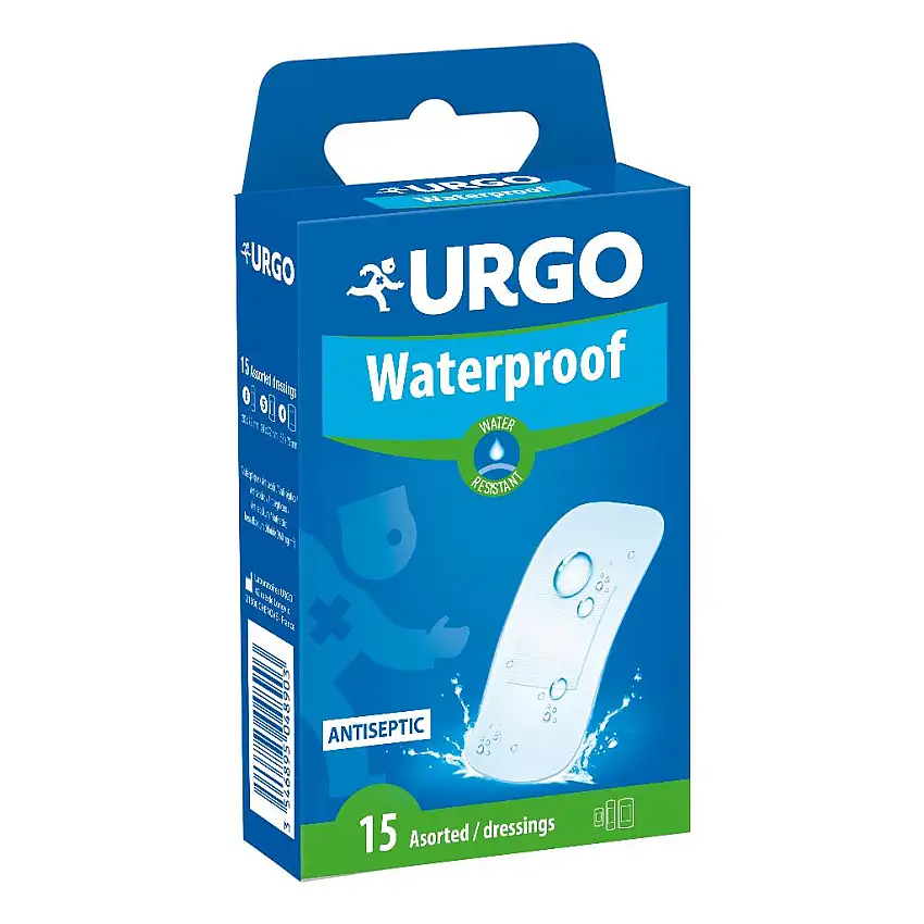 CEROTTO URGO WATERPROOF 15 PEZZI ASSORTITI