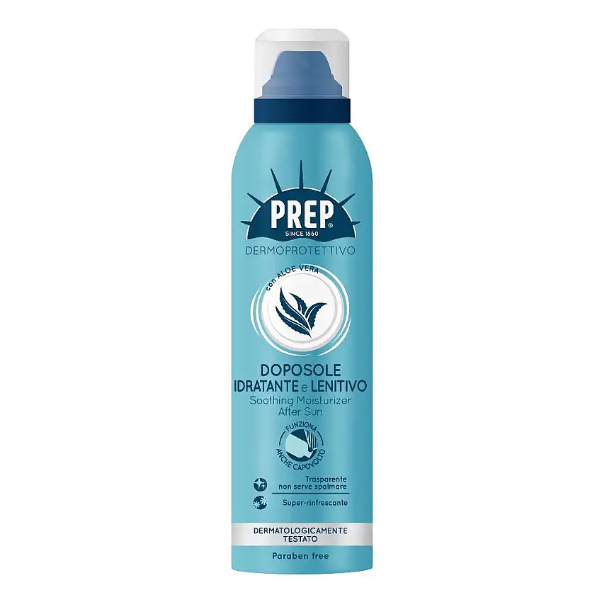 PREP DERMOPROTETTIVO DOPOSOLE IDRATANTE E LENITIVO CON ALOE VERA 150 ML