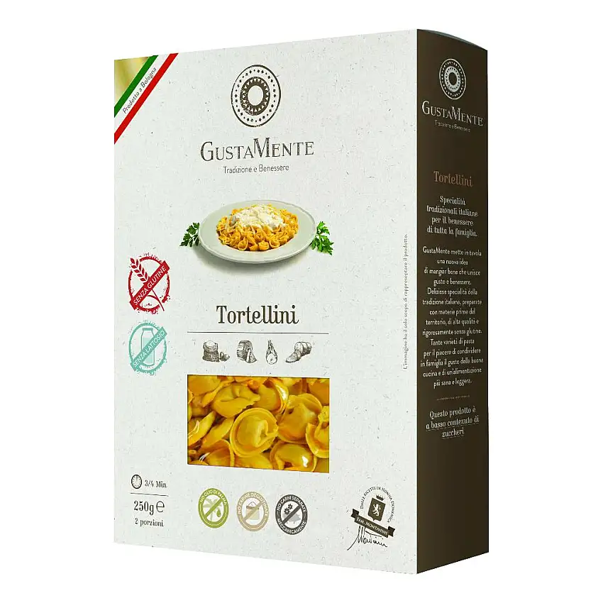 GUSTAMENTE TORTELLINI PROSCIUTTO 250 G