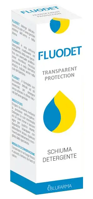 FLUODET TRANSPARENT PROTECION SCHIUMA DETERGENTE 150 ML