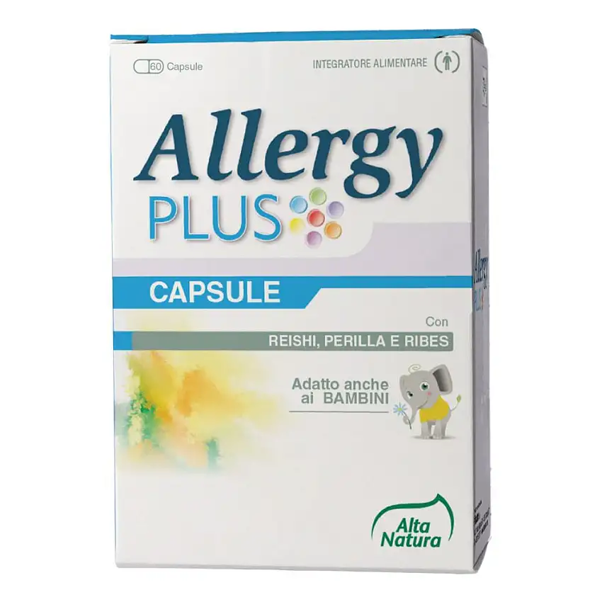 ALLERGY PLUS 60 CAPSULE 500 MG