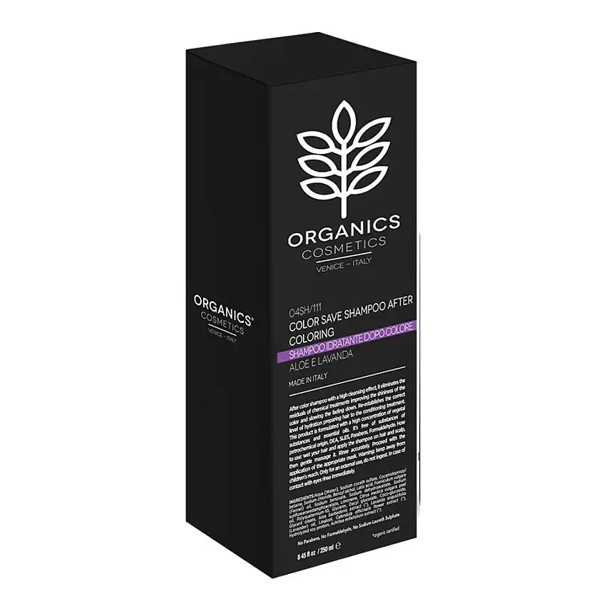 ORGANICS PHARM COLOR SAVE SHAMPOO AFTER COLORING ALOE AND LAVENDER 250 ML