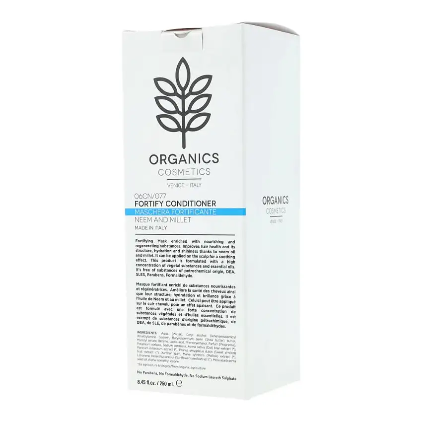 ORGANICS COSMETICS FORTIFY CONDITIONER NEEM OIL AND MILLET 250 ML