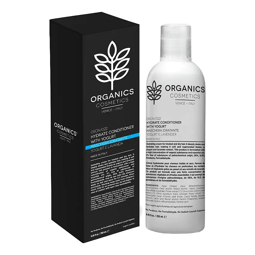 ORGANICS PHARMA HYDRATE CONDITIONER WITH YOGURT AND LAVENDER 250 ML