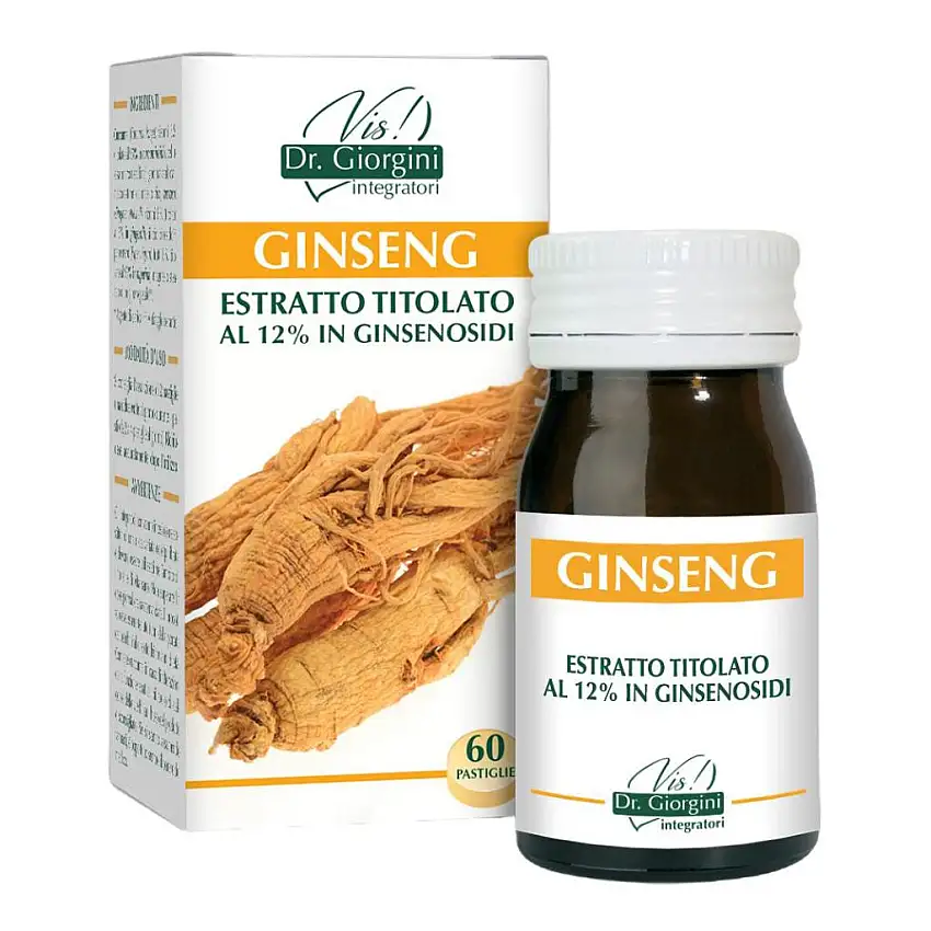 GINSENG ESTRATTO TITOLATO 60 PASTIGLIE