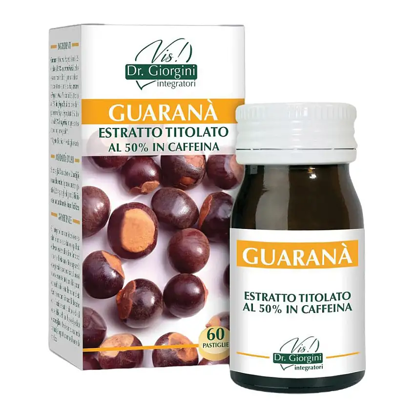 GUARANA' ESTRATTO TITOLATO 60 PASTIGLIE