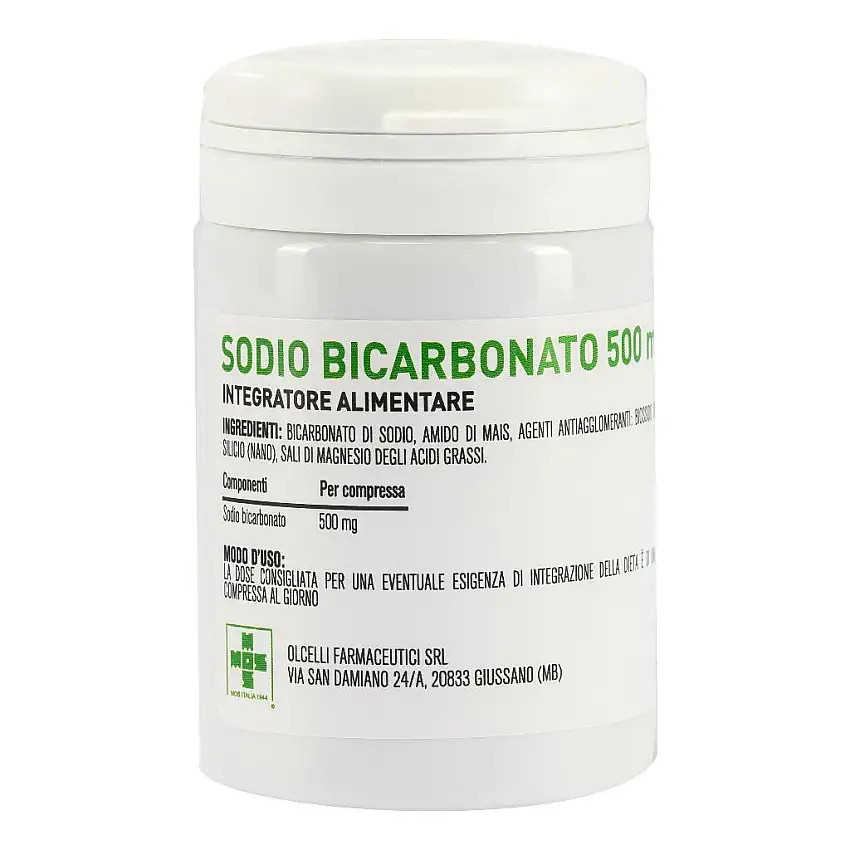 SODIO BICARBONATO 500 MG 100 COMPRESSE