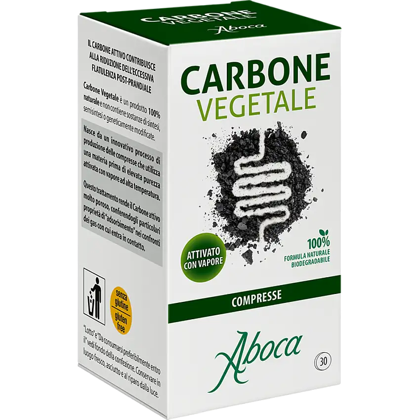 CARBONE VEGETALE ATTIVO 30 COMPRESSE