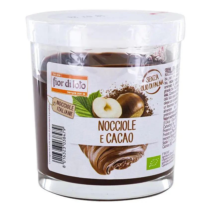 CREMA CACAO E NOCCIOLA BIO 200 G