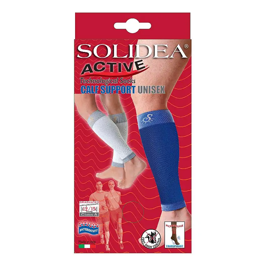 CALF SUPPORT GAMBALE NERO L
