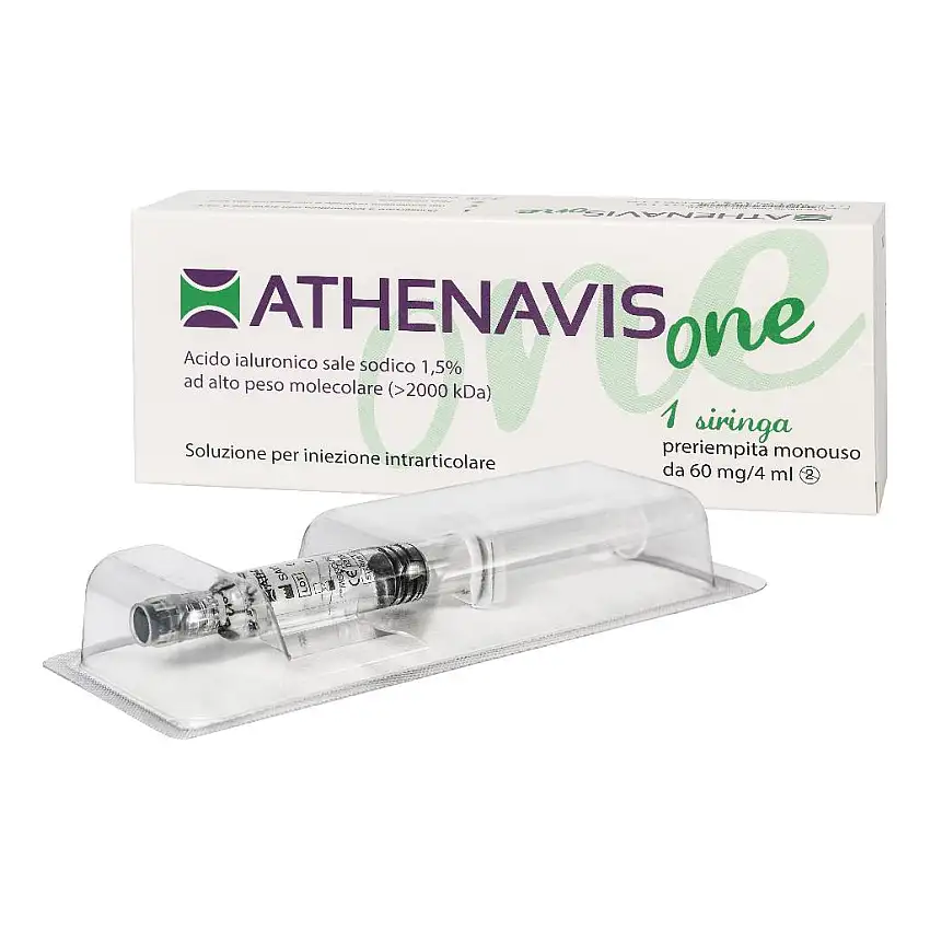 SIRINGA INTRA-ARTICOLARE ATHENAVIS ONE ACIDO IALURONICO 1,5% 4 ML