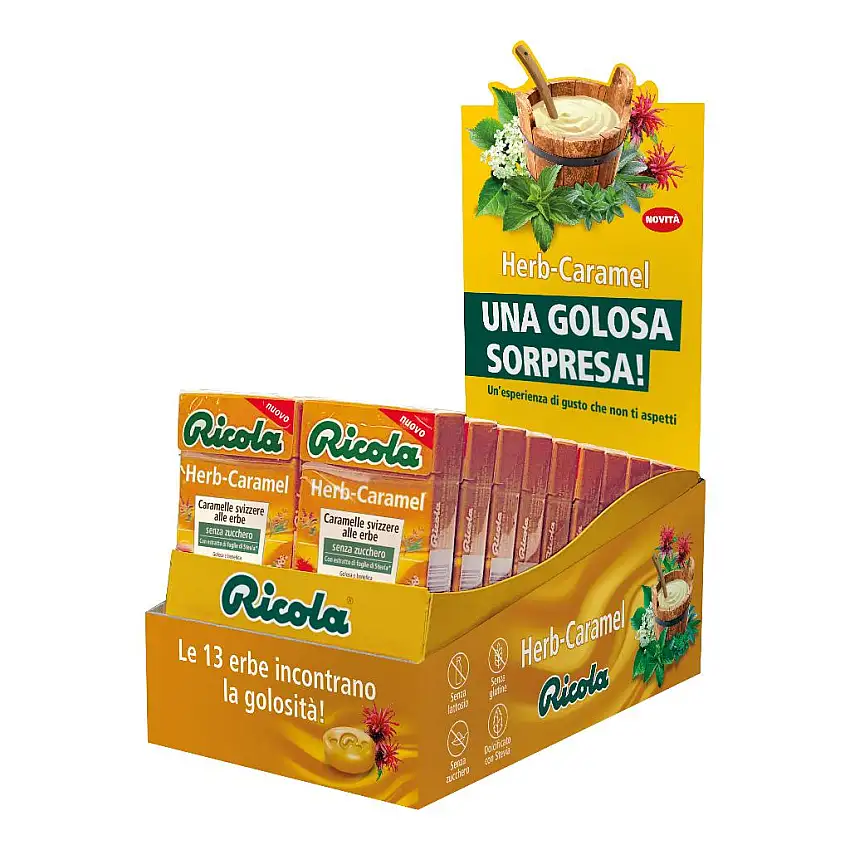 RICOLA HERB-CARAMEL 50 G