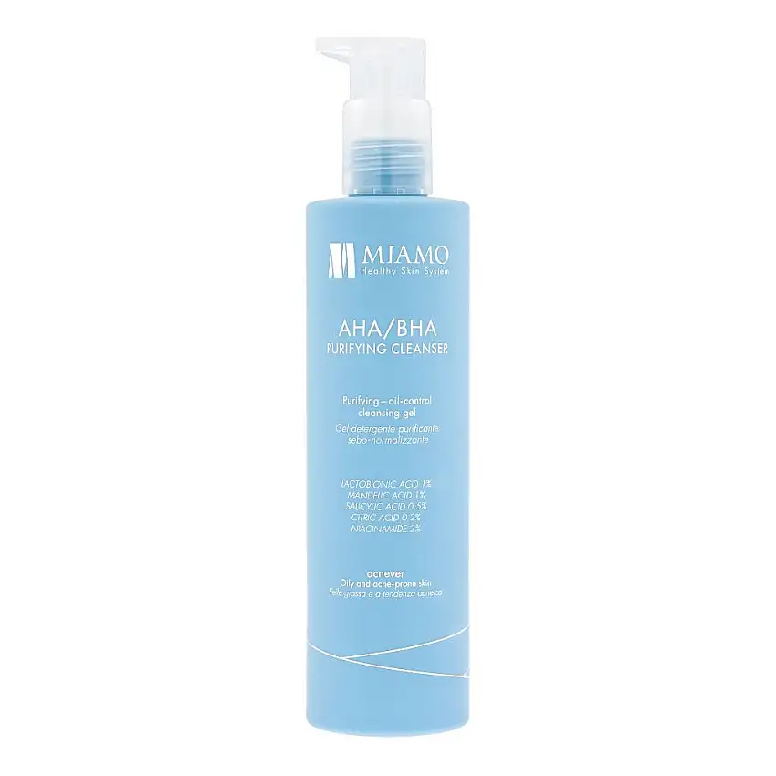 MIAMO ACNEVER AHA/BHA PURIFYING CLEANSER 250 ML