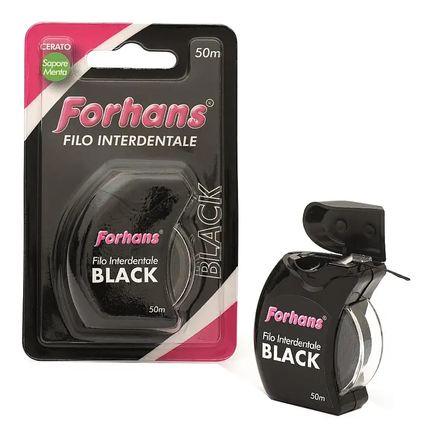 FORHANS FILO INTERDENTALE BLACK 50 METRI