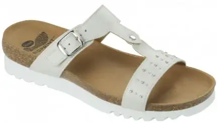 NYDIA SYNTHETIC LEATHER + STUDS WOMENS OFF WHITE 35 COLLEZIONE SS17 1 PAIO