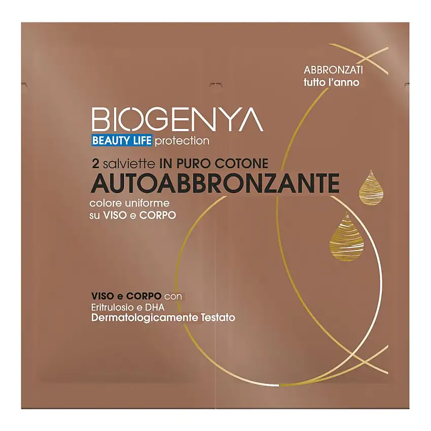 BIOGENYA AUTOABBRONZANTE 2 SALVIETTE