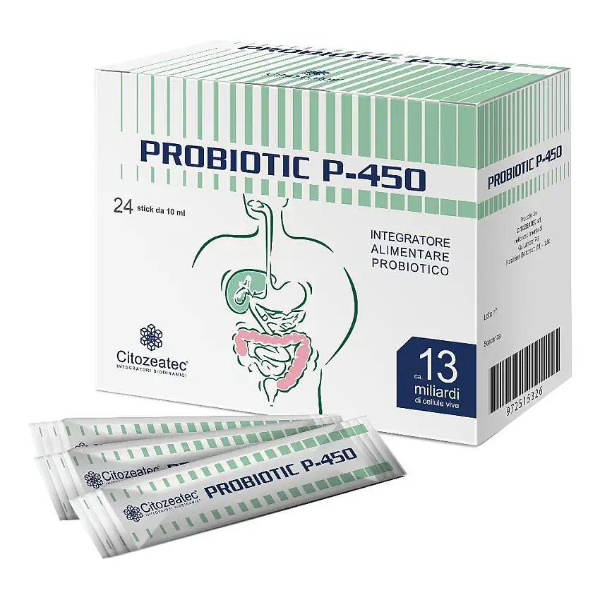 PROBIOTIC P-450 24 STICK MONODOSE 10 ML