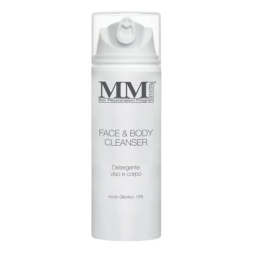 MM SYSTEM SKIN REJUVENATION PROGRAM FACE BODY CLEANSER 15%