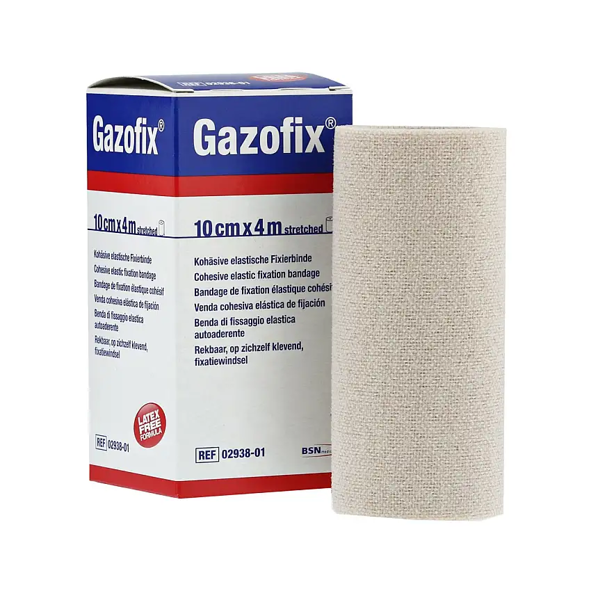 BENDA ELASTICA AUTOADESIVA GAZOFIX 10X400 CM