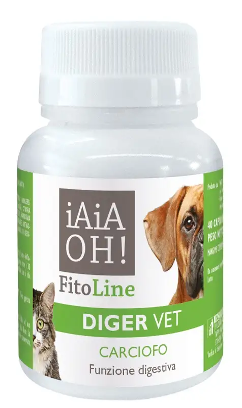 IAIAOH DIGER VET FITOLINE 40 CAPSULE DA 600 MG