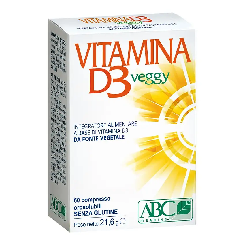 VITAMINA D3 VEGGY 60 COMPRESSE OROSOLUBILI