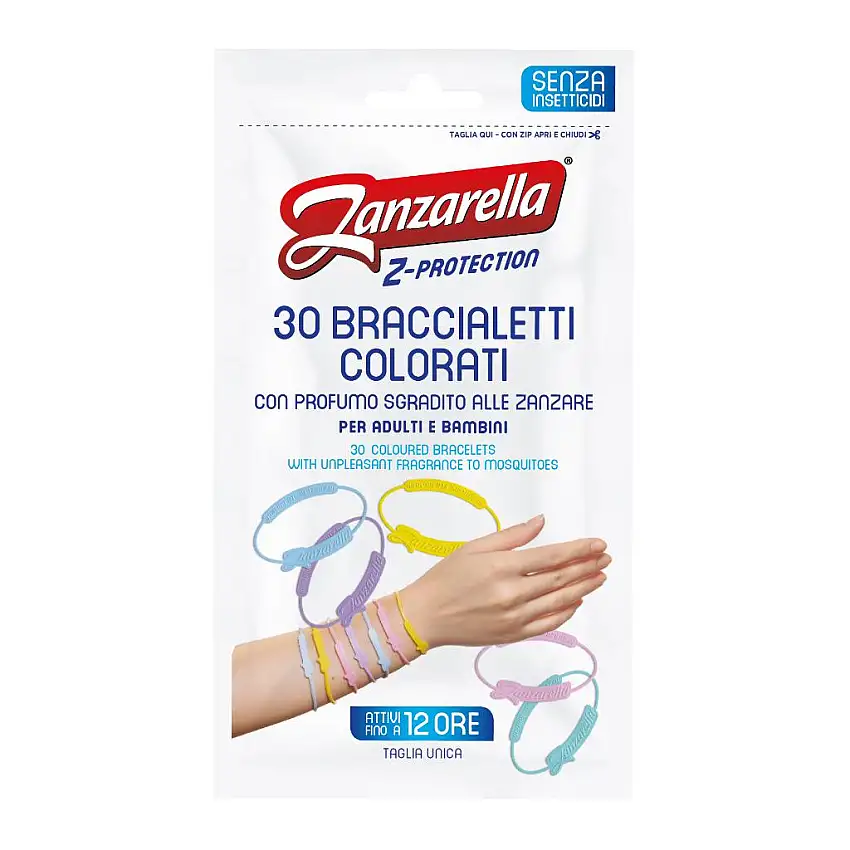 ZANZARELLA Z-PROTECT BRACCIALETTI ADULTI