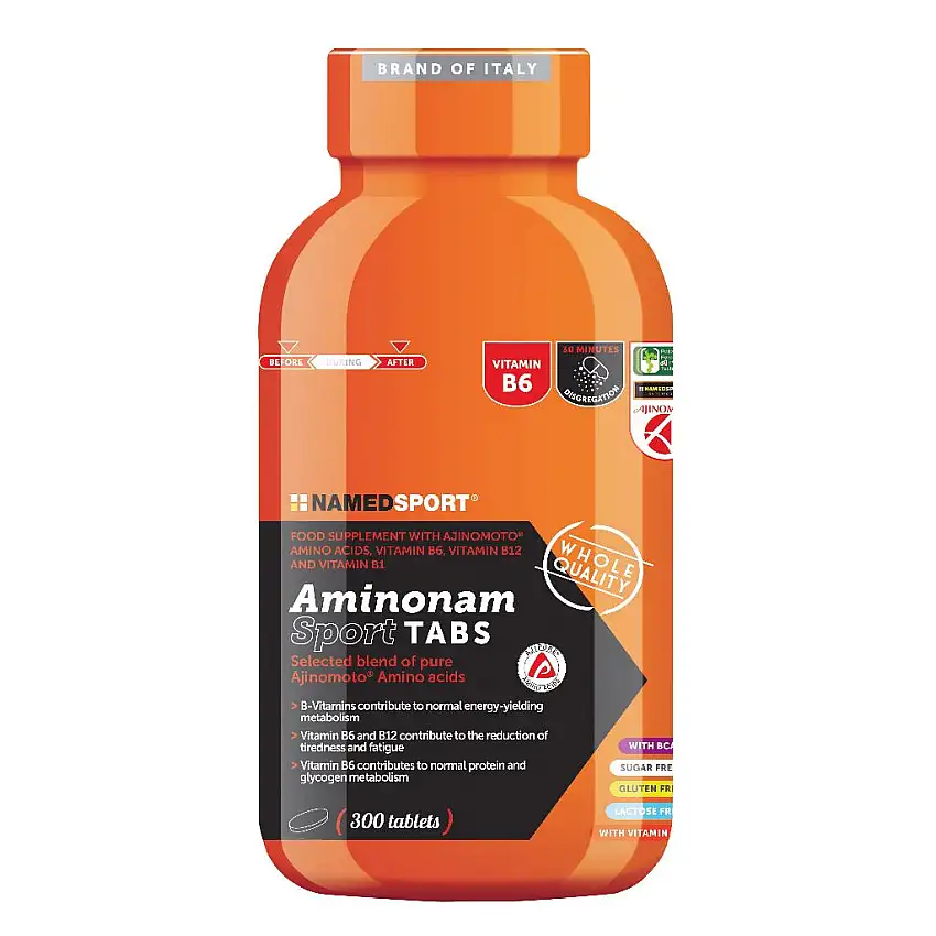 AMINONAM SPORT TABS 300 COMPRESSE