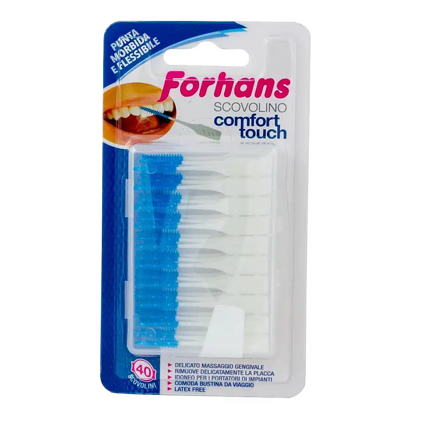 FORHANS SCOVOLINO COMFORT TOUCH PUNTA IN LATTICE 40 PEZZI