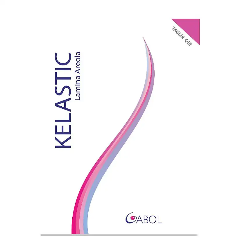 KELASTIC LAMINA AREOLA SILICONE TRATTAMENTO CICATRICI 7,6 CM 2 PEZZI