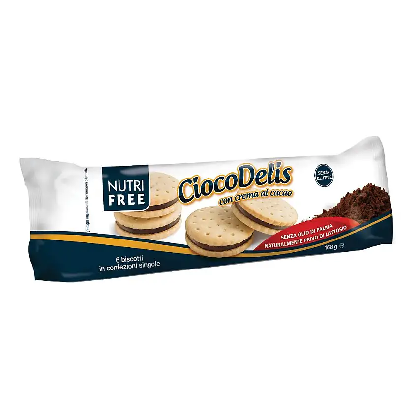 NUTRIFREE CIOCODELIS BISCOTTI 168 G