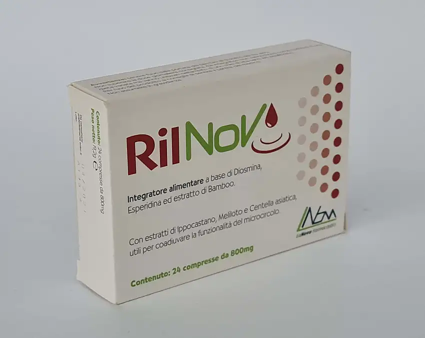 RILNOV 24 COMPRESSE 800 MG