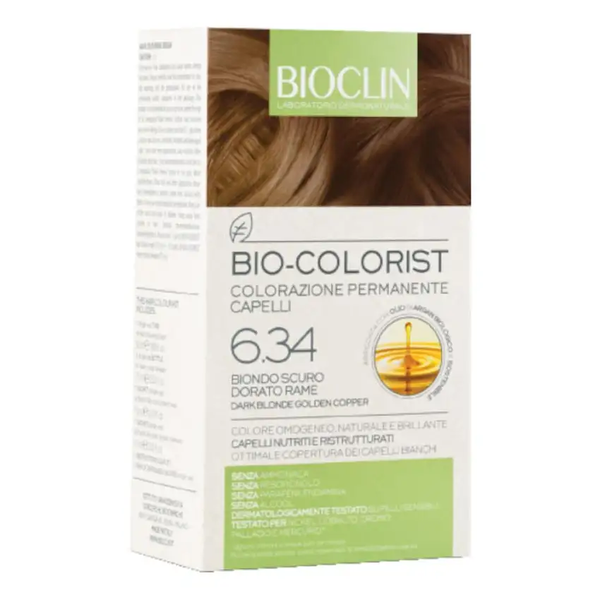 BIOCLIN BIO COLORIST 6,34 BIONDO SCURO DORATO RAME