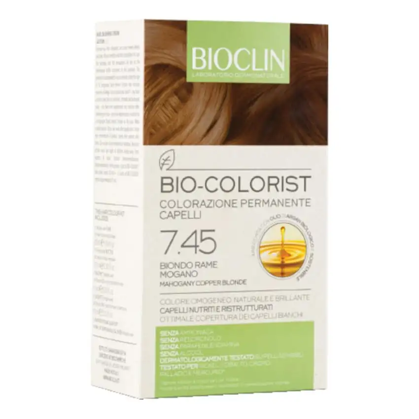 BIOCLIN BIO COLORIST 7,45 BIONDO RAME MOGANO
