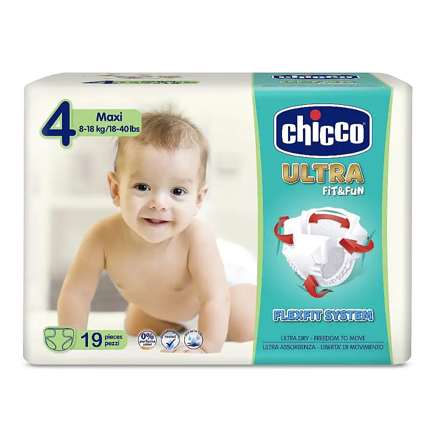 CHICCO PANNOLINO ULTRA CHICCHO MAXI 19 X 10