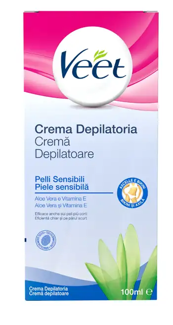 VEET CREMA DEPIL ASCELLE/BIKINI PELLI SENSIBILI