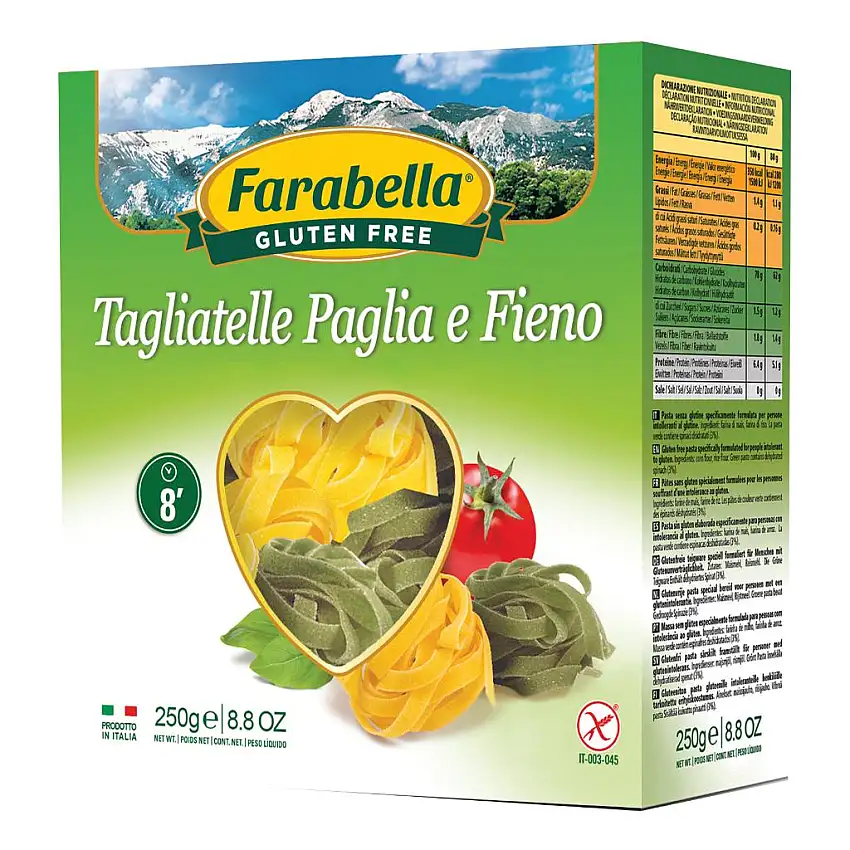 FARABELLA TAGLIATELLE PAGLIA FIENO 250 G
