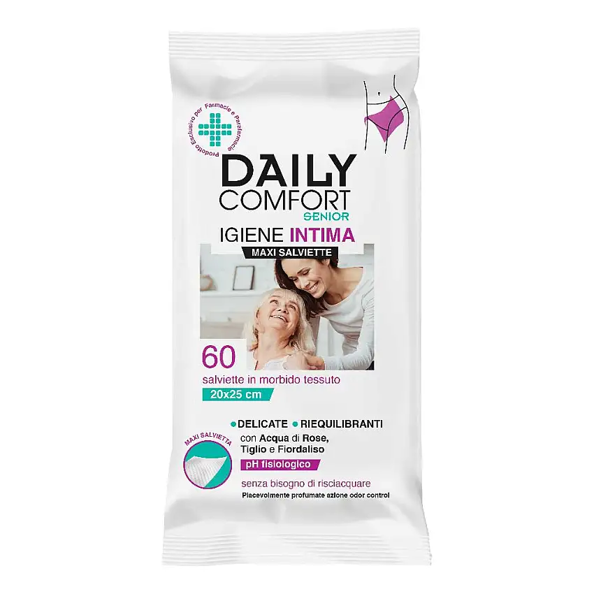 DAILY COMFORT SENIOR PANNI DETERGENTI IGIENE INTIMA 60 PEZZI