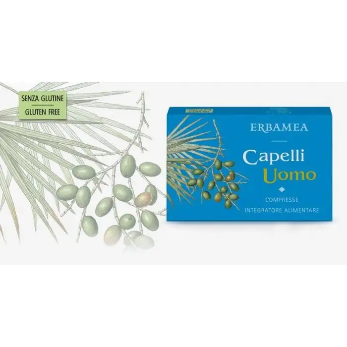 Erbamea Capelli Uomo 24 Compresse