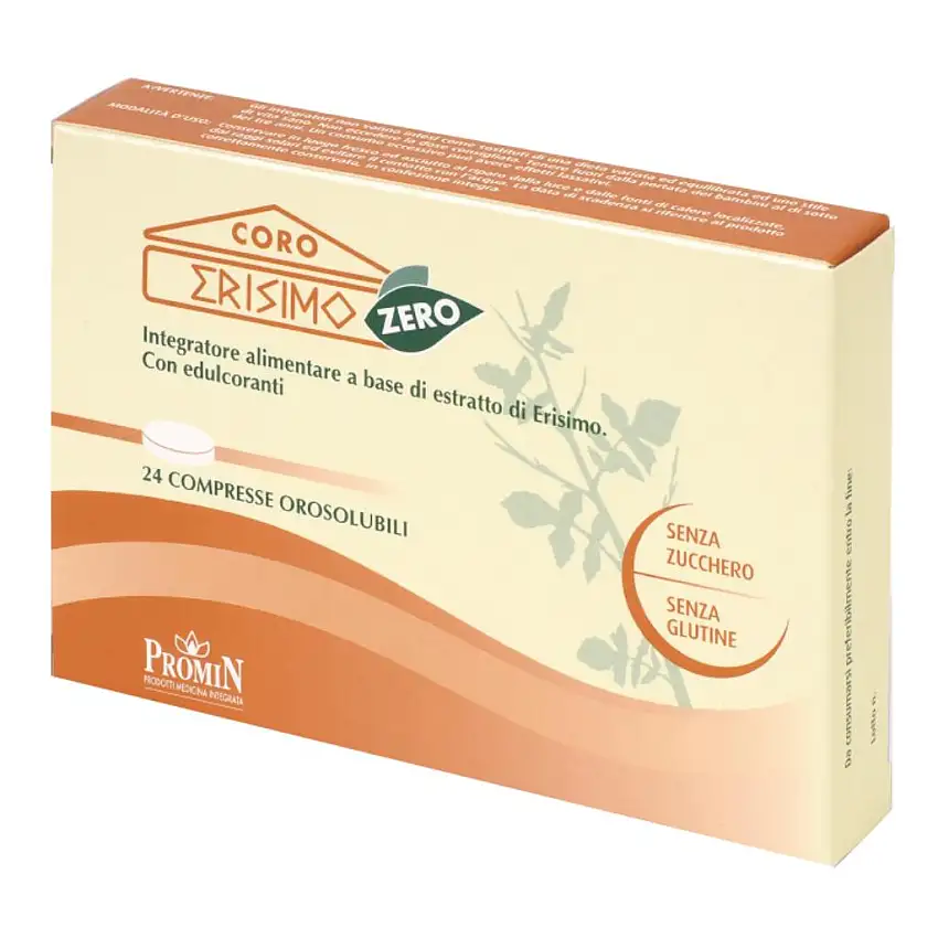 CORO ERISIMO ZERO 24 COMPRESSE OROSOLUBILI