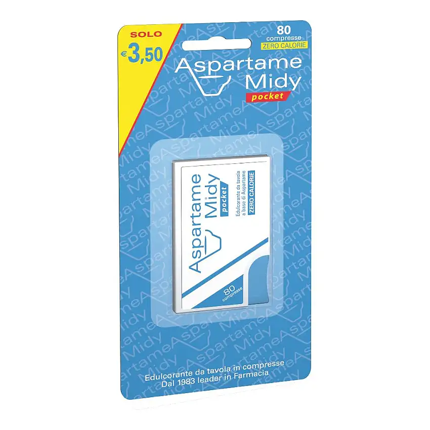 ESI ASPARTAME MIDY POCKET 80 COMPRESSE