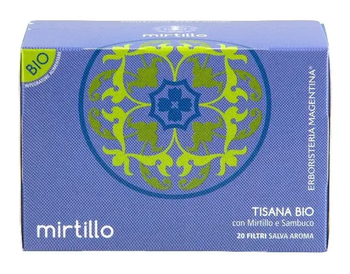 TISANA MIRTILLO BIO 20 FILTRI