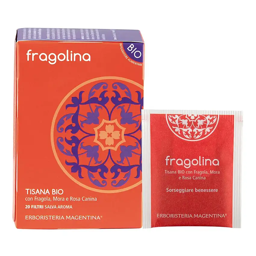 TISANA FRAGOLINA BIO 20 FILTRI