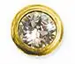 BJT961S ORECCHINI GOLD BEZL STAINLESS STEEL