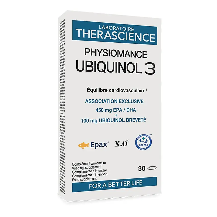 PHYSIOMANCE UBIQUINOL 3 30 PERLE