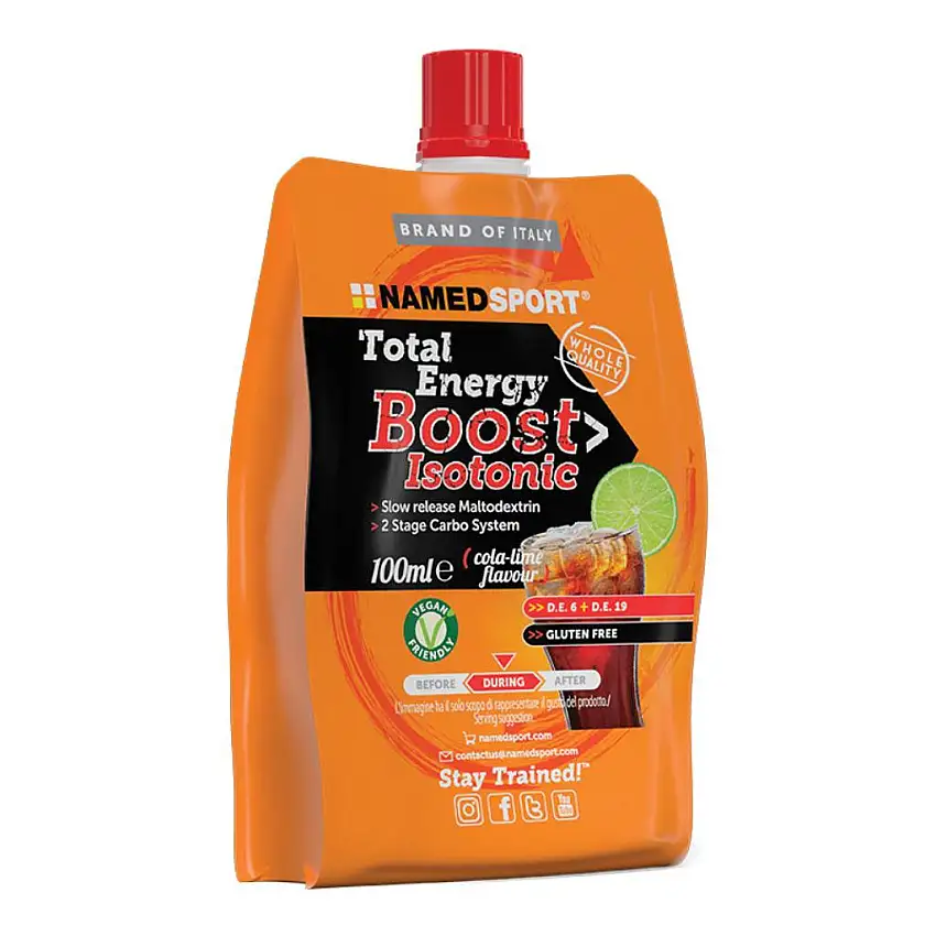 TOTAL ENERGY BOOST ISOTONIC COLA/LIME 100 ML